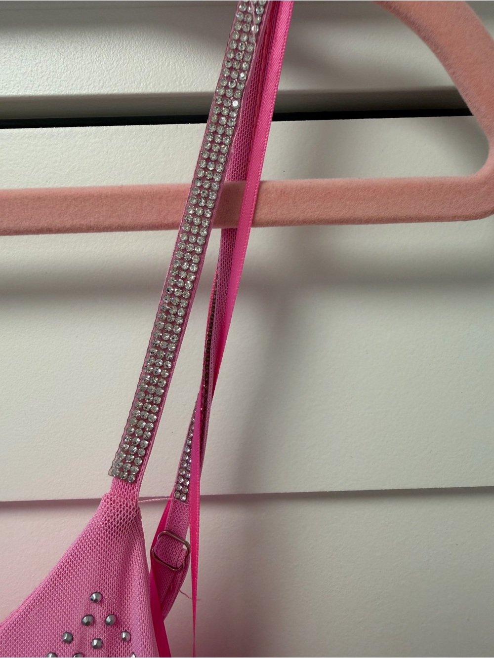 iris Pink Rhinestone-Embellished Dress - Picture 2 of 5